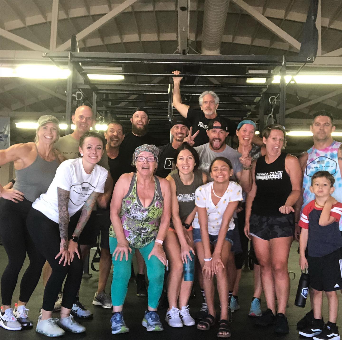 Sierra Tango members together after class