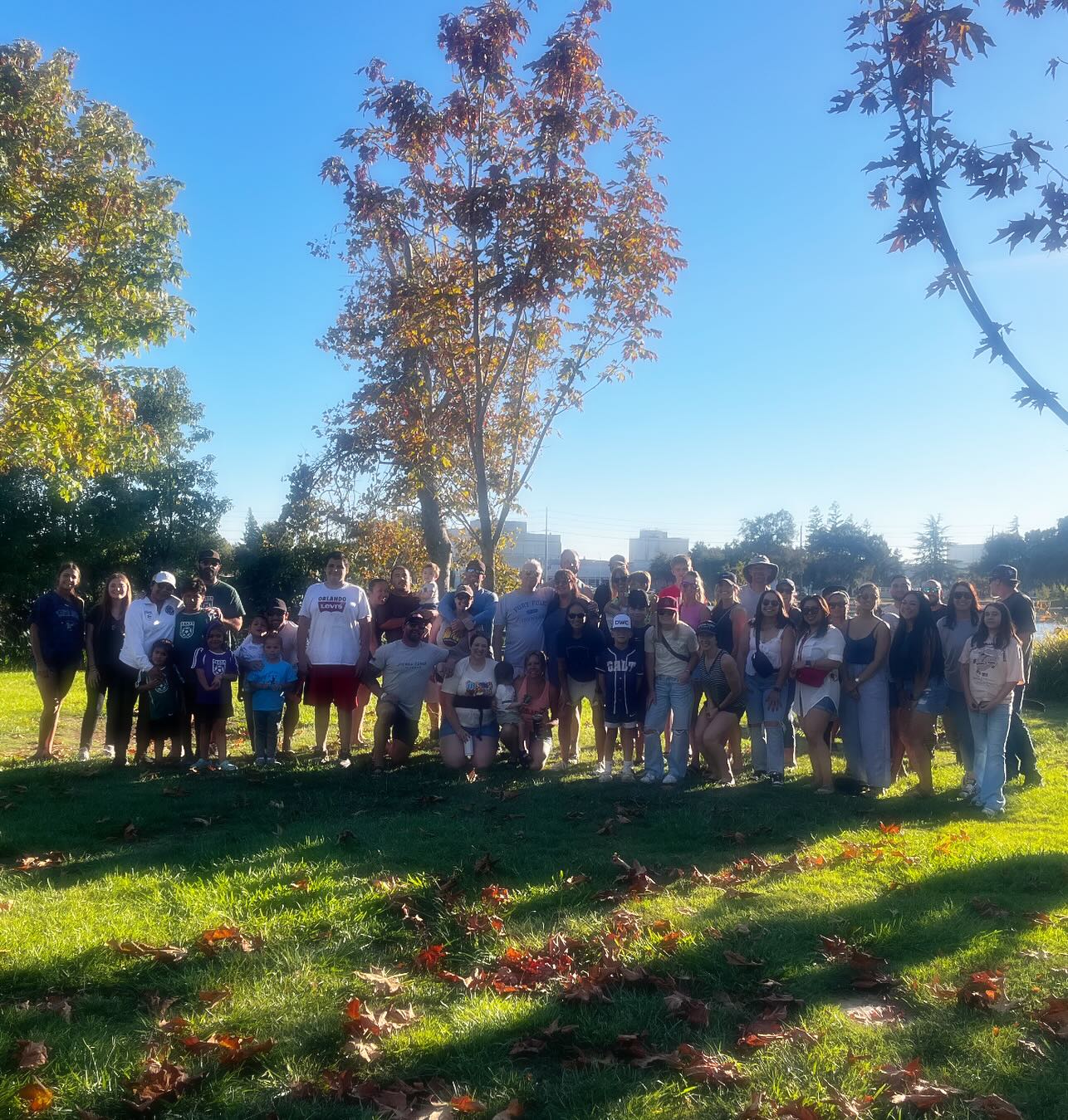 Sierra Tango community together outdoors